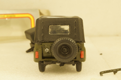 Уаз-469 с прицепом, чумной, Агат 1:43