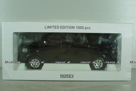 Volkswagen T5 Multivan 2003,black, 188600, Norev 1:18