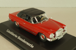 Mercedes 220 SE 3,5 Coupe (W111) 1961, red, 4332, Faller 1:43 
