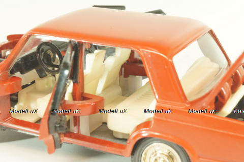 Ваз-2105 А39, красный, август 86г., Тантал/Радон 1:43