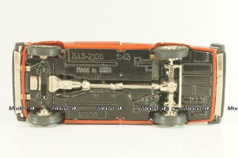 Ваз-2105 А39, красный, август 86г., Тантал/Радон 1:43