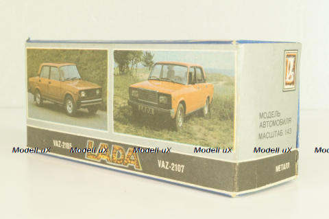 Ваз-2105,  Lada 1300, бирюзовый, сентябрь 86г., Тантал/Радон 1:43