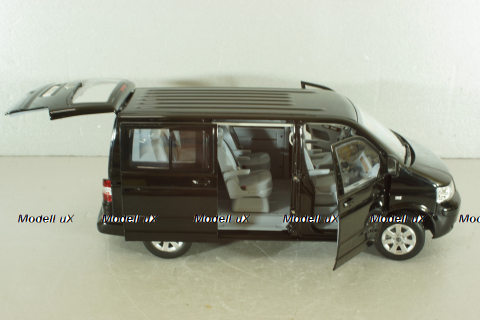 Volkswagen T5 Multivan 2003,black, 188600, Norev 1:18