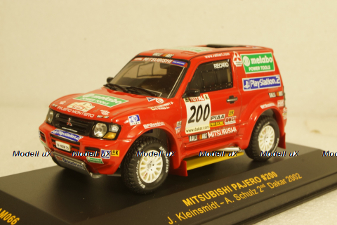 Mitsubishi Pajero  #200 Dakar 2002, RAM066, IXO 1:43