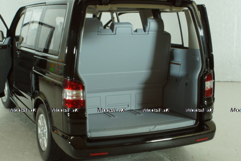 Volkswagen T5 Multivan 2003,black, 188600, Norev 1:18