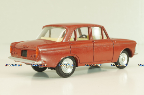 Москвич-408, красный, матовый, Dinky 1:43