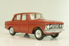 Москвич-408, красный, матовый, Dinky 1:43