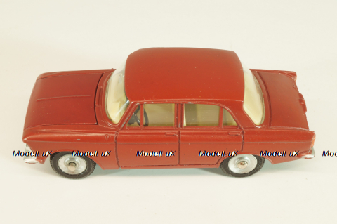 Москвич-408, красный, матовый, Dinky 1:43