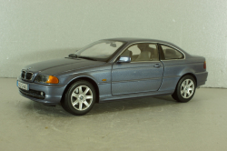 BMW 318 CI (E46) coupe 1997, grey, 80439411583, Kyosho 1:18