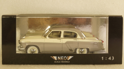 Газ-М21 Волга, 2-х цветная 1980г., NEO44290, NEO 1:43