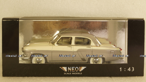 Газ-М21 Волга, 2-х цветная 1980г., NEO44290, NEO 1:43