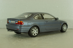 BMW 318 CI (E46) coupe 1997, grey, 80439411583, Kyosho 1:18