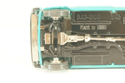 Ваз-2105,  Lada 1300, бирюзовый, сентябрь 86г., Тантал/Радон 1:43