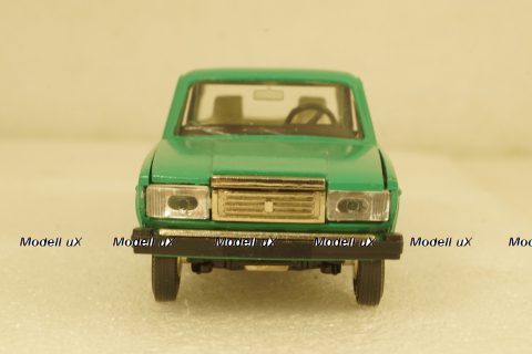 Ваз-2107, А40, зеленый №2, Тантал/Радон 1:43