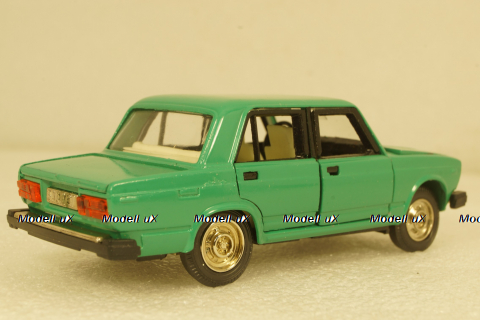 Ваз-2107, А40, зеленый №2, Тантал/Радон 1:43
