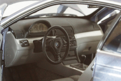 BMW 318 CI (E46) coupe 1997, grey, 80439411583, Kyosho 1:18