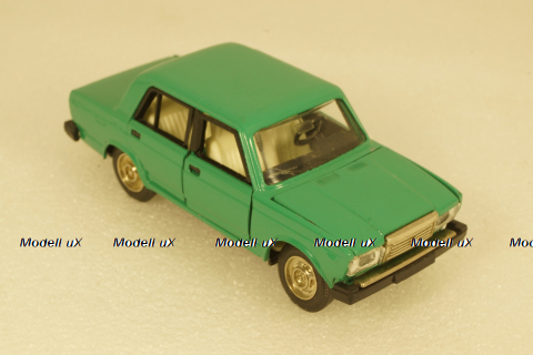 Ваз-2107, А40, зеленый №2, Тантал/Радон 1:43