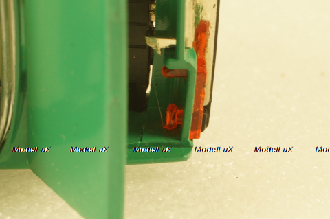 Ваз-2107, А40, зеленый №2, Тантал/Радон 1:43