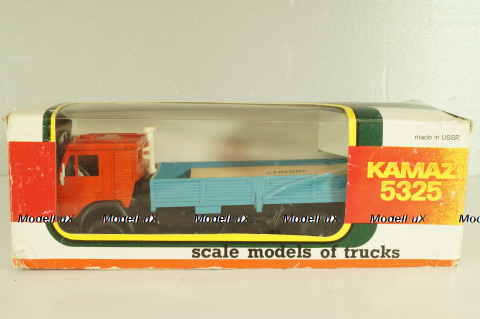 Камаз-5325, красный/синий, Арек  1:43