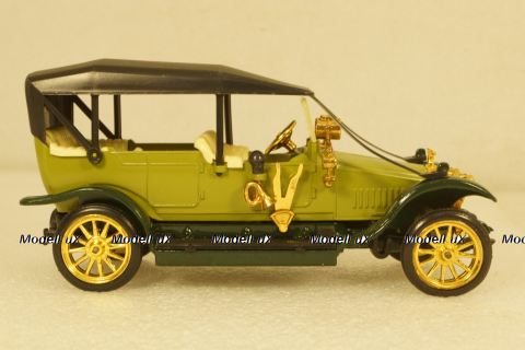 Руссо-Балт С24-40, А22, 2-х цветный, оливковый, Тантал/Радон 1:43