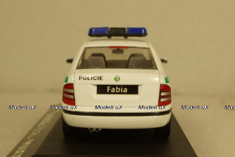 Skoda Fabia police, Kaden 1:43