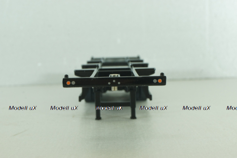 40' Skeletal semi-trailer, black, 91024, Diecast Masters 1:50