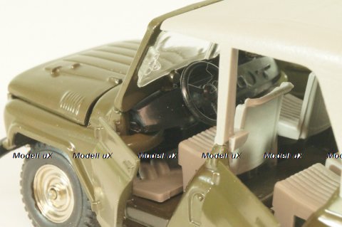 Уаз-469 4х4, А34, хаки, Тантал/Радон 1:43