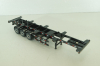 40' Skeletal semi-trailer, black, 91024, Diecast Masters 1:50