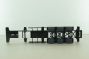 40' Skeletal semi-trailer, black, 91024, Diecast Masters 1:50