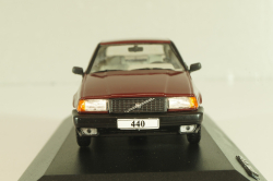 Volvo 440 1987, maroon, 8506025, Atlas Volvo Collection, 1:43
