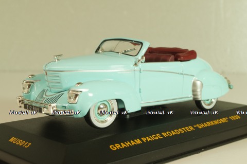 Graham Paige Roadster 1939, blue, Altaya 1:43