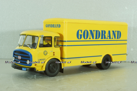 Somua JL 19 delivery truck "Gondrand" 1959, yellow, Altaya 1:43