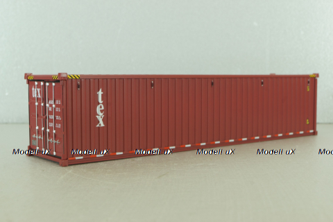 40' dry goods sea container, dark red, 91027A, Diecast Masters 1:50