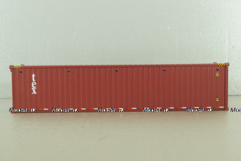 40' dry goods sea container, dark red, 91027A, Diecast Masters 1:50