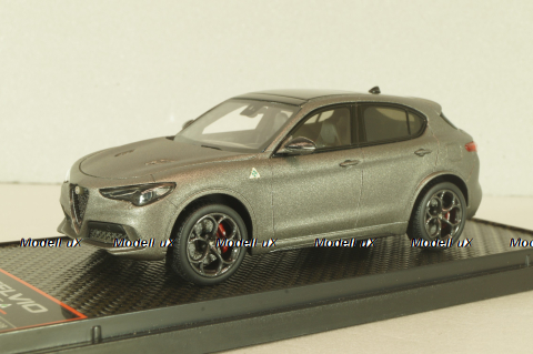 Alfa Romeo Stelvio Quadrifoglio Nring, dark matt grey, l.e 108pcs, BBRC200NR, BBR 1:43