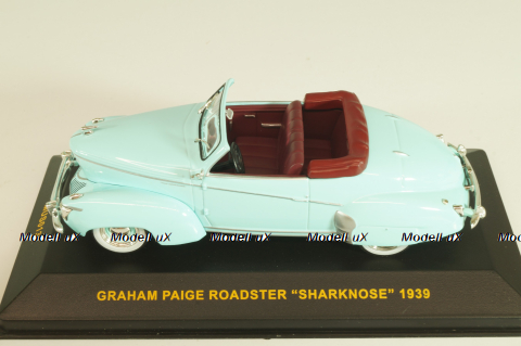 Graham Paige Roadster 1939, blue, Altaya 1:43