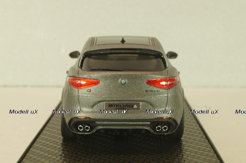 Alfa Romeo Stelvio Quadrifoglio Nring, dark matt grey, l.e 108pcs, BBRC200NR, BBR 1:43