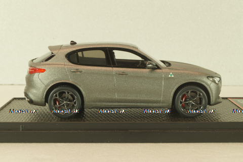 Alfa Romeo Stelvio Quadrifoglio Nring, dark matt grey, l.e 108pcs, BBRC200NR, BBR 1:43