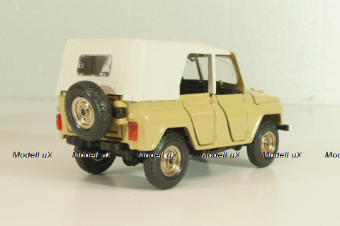 Уаз-469, А34, бежевый, Тантал/Радон 1:43