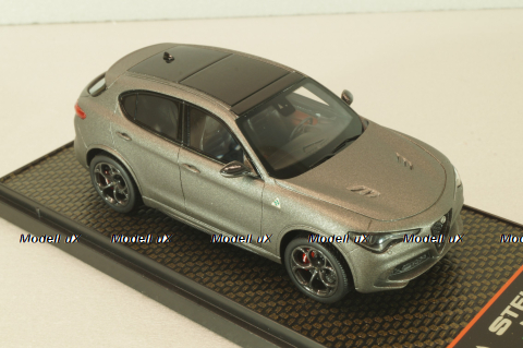 Alfa Romeo Stelvio Quadrifoglio Nring, dark matt grey, l.e 108pcs, BBRC200NR, BBR 1:43