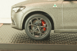 Alfa Romeo Stelvio Quadrifoglio Nring, dark matt grey, l.e 108pcs, BBRC200NR, BBR 1:43