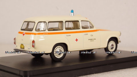 Skoda 1202 SW station wagon AMBULANCE 1964, 143ABSX-728XO, Abrex 1:43