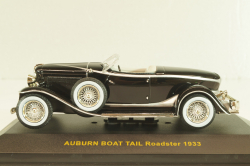 Auburn Boat Tail Roadster 1933, black, MUS037, IXO Museum 1:43