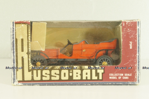 Руссо-Балт С24-30, 1909 Дубль-Фаэтон, август 94г., Тантал/Радон 1:43