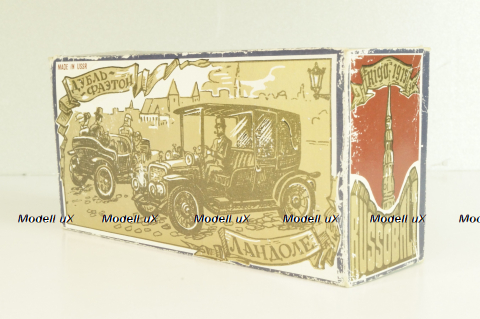 Руссо-Балт С24-30, 1909 Дубль-Фаэтон, август 94г., Тантал/Радон 1:43