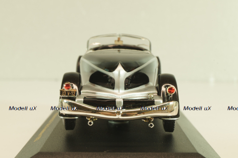 Auburn Boat Tail Roadster 1933, black, MUS037, IXO Museum 1:43