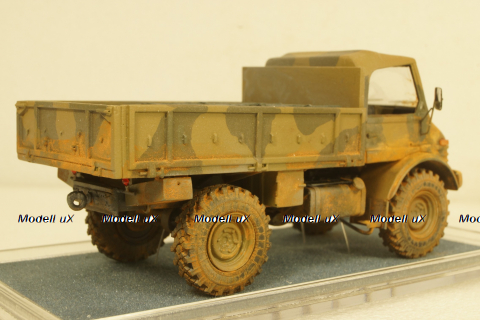 Mercedes Unimog U426 Армия Аргентины камуфляж со следами эксплуатации, KV мастерская 1:43