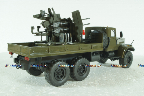 Краз-255, с зениткой, Саратов 1:43