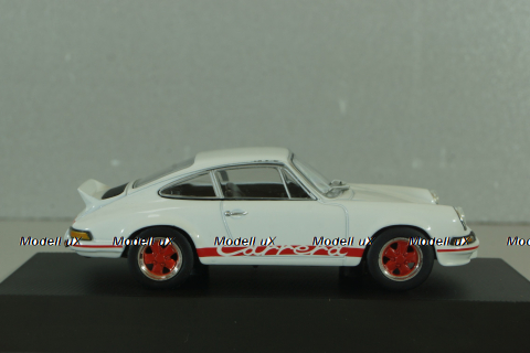 Porsche 911 Carrera RS 1973, white, Atlas 1:43