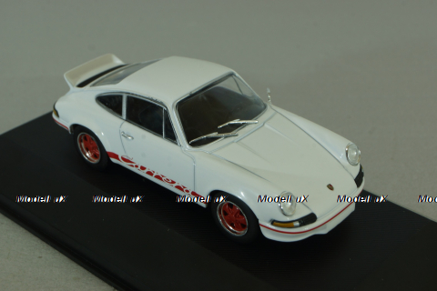 Porsche 911 Carrera RS 1973, white, Atlas 1:43